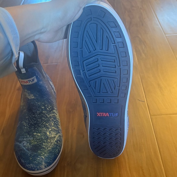 NWOT XTRATUF Blue Waterproof Boots - Picture 4 of 6